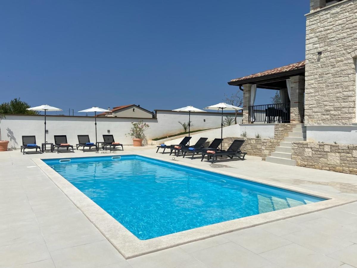 Villa Victoria Istra - Heated Pool Nova Vas  Exteriér fotografie